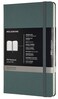 Moleskine Professional Notebook Large Forest Green Hard Cover 5 x 825