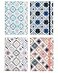 ALIMITOPIA 4 Pack Hardcover Notebook JournalRuled Hardback Book Notepad Diary Memo Steno PlannerA5 Size83x5796 SheetsRuled Pages Retro pattern