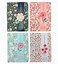 ALIMITOPIA 4 Pack Hardcover Notebook JournalRuled Pocket Small Notebook Hardback Book Notepad Diary Memo Steno PlannerA6 Size57x4196 SheetsRuled Pages Floral patternA