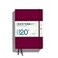 LEUCHTTURM1917 120G Special Edition Medium A5 Plain Hardcover Notebook Port Red 203 Numbered Pages with 120gsm Paper