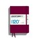 LEUCHTTURM1917 120G Special Edition Medium A5 Plain Hardcover Notebook Port Red 203 Numbered Pages with 120gsm Paper