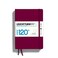 LEUCHTTURM1917 120G Special Edition Medium A5 Plain Hardcover Notebook Port Red 203 Numbered Pages with 120gsm Paper