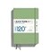 LEUCHTTURM1917 120G Special Edition Medium A5 Plain Hardcover Notebook Sage 203 Numbered Pages with 120gsm Paper