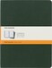 Moleskine Cahier Journal Soft Cover Large 5 x 825 RuledLined Black 80 Pages Set of 3