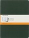 Moleskine Cahier Journal Soft Cover Large 5 x 825 RuledLined Black 80 Pages Set of 3