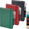 NIRMIRO Small Notebook Journals 3 Pack Mini Pocket Note pads for Men Women Writing A6 Small Leather Notepad 37 x 57 with Pen Black Red Green