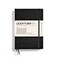 LEUCHTTURM1917 Notebook Hardcover Medium A5251 Numbered Pages for Writing and Journaling Black Squared