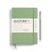 LEUCHTTURM1917 Notebook Hardcover Medium A5251 Numbered Pages for Writing and Journaling Sage Dotted