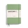 LEUCHTTURM1917 Notebook Hardcover Medium A5251 Numbered Pages for Writing and Journaling Sage Plain
