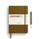 LEUCHTTURM1917 Notebook Hardcover Medium A5251 Numbered Pages for Writing and Journaling Thinking Ahead Dotted Paper Spice Brown