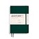 LEUCHTTURM1917 Notebook Softcover Medium A5123 Numbered Pages for Writing and Journaling Forest Green Plain
