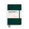 LEUCHTTURM1917 Notebook Softcover Medium A5123 Numbered Pages for Writing and Journaling Forest Green Plain