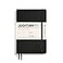 LEUCHTTURM1917 Notebook Softcover Medium A5123 Numbered Pages for Writing and Journaling Plain Black