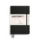 LEUCHTTURM1917 Notebook Softcover Medium A5123 Numbered Pages for Writing and Journaling Plain Black