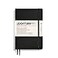 LEUCHTTURM1917 Notebook Softcover Medium A5123 Numbered Pages for Writing and Journaling Ruled Black