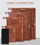 Biuwory Lined Journal Notebook for Women Men256 Pages A4 Large Hardcover Leather Journals for WritingTravelBusinessWorkSchoolCollege Ruled Notebooks for Note Taking Diary Notepad 8611