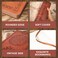 CAGIE 2 Pack Leather Vintage Journal for Men Soft Cover Lined Pages Notebook 180 Lay Flat for Writing Travel Diary 57 x 83 Black Brown