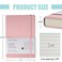 EMOMAS Lined Journal Notebook 6Pack Hardcover Notebook for Men Women Journals for Writing Work School Home Daily Notes 160 Pages Medium A5 57x8 100 gsm Thick Paper pink