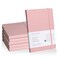 EMOMAS Lined Journal Notebook 6Pack Hardcover Notebook for Men Women Journals for Writing Work School Home Daily Notes 160 Pages Medium A5 57x8 100 gsm Thick Paper pink
