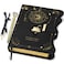 Hoci Poci Diary with Lock and Keys for Girls Gift Ideas 360 Kraft Pages Journal for Women B6 Refillable Notebook for Writing with Pen and Bookmark Astro Black