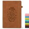 MUAHLIUB Lined Journal Notebook for Men Women A5 Brown Leather Journals for Writing 200 Pages College Ruled Journal Notebook Travel Daily Journal Notebook for Work School Note Taking 575 X 838