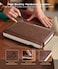 dilitego Lined Journal Notebook for Women Men 256 Numbered Pages Hardcover Leather Journals for Writing A5 Journaling Notebooks College Ruled Journal for Business Work School Note Taking 575 x 838 Bro