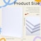 miikoul 6 Pack Hardcover Blank Book100GSM White Blank Books for Kids to Write Stories40 Pages 6x8 Inch Blank Page Journal Make Your Own Book Ideal for Teens Reading Writing Drawing Guestbook