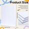 miikoul 6 Pack Hardcover Blank Book100GSM White Blank Books for Kids to Write Stories40 Pages 6x8 Inch Blank Page Journal Make Your Own Book Ideal for Teens Reading Writing Drawing Guestbook