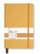Minimalism Art Premium Hard Cover Notebook Journal Medium Size A5 58 x 83 186NumberedPages GussetedPocket Ribbon Bookmark Extra Thick InkProofPaper120gsm Plain Amber