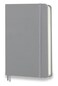 Minimalism Art Premium Hard Cover Notebook Journal XLarge Size Master A4 83 x 114 186NumberedPages GussetedPocket Ribbon Bookmark Extra Thick InkProofPaper120gsm Plain Gray