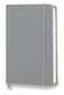 Minimalism Art Premium Hard Cover Notebook Journal XLarge Size Master A4 83 x 114 186NumberedPages GussetedPocket Ribbon Bookmark Extra Thick InkProofPaper120gsm Plain Gray