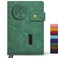 PAIBAS Blank Journal Notebook A5 Hardcover Leather Sketchbook with 200 Pages Thick Blank Paper for Men Women Unlined Drawing Writing Journal 59 x 84 Plain Notebook green