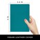 PAPERAGE Blank Journal Notebook Turquoise 160 Pages Medium 56 in x 8 in 100 GSM Thick Paper Hardcover Journaling Notebook for Work School Note Taking or Sketching