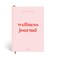 Papier Daily Wellness Journal Diary Baby Pink 846 L x 602 W Hardback Cover Wellbeing Gratitude Mindset Diary for Personal Growth Mindfulness Reflection Track Goals Sleep Lifestyle