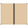 Rite in the Rain Weatherproof Hard Cover Notebook 425 x 675 Tan Cover Universal Pattern No 970TFM