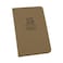 Rite in the Rain Weatherproof Hard Cover Notebook 425 x 675 Tan Cover Universal Pattern No 970TFM