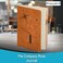 The Amazing Office Compass Rose Refillable Journal 5x8 Faux Leather Notebook with Snap Closure and 200 Lined Pages Writing Diary for Women and Men Daily Planner Travel Journal or Gift