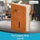 The Amazing Office Compass Rose Refillable Journal 5x8 Faux Leather Notebook with Snap Closure and 200 Lined Pages Writing Diary for Women and Men Daily Planner Travel Journal or Gift