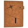 The Amazing Office Compass Rose Refillable Journal 5x8 Faux Leather Notebook with Snap Closure and 200 Lined Pages Writing Diary for Women and Men Daily Planner Travel Journal or Gift