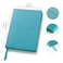 WS MATE Daily to Do Checklist Notebook Task Management Organizer Planner Hardcover Ribbon Bookmark 41 x 58 A6 size 110 Sheets Blue