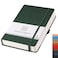 AHGXG Lined Journal Notebook 320 Numbered Pages Thick Journal for Women A5 Notepad College Ruled 100gsm Paper Leather Hardcover for Men Writing Work Office School 575 X 838Green
