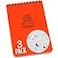 Rite in the Rain Weatherproof Top Spiral Notebook 4 x 6 Orange Cover Universal Pattern 3 Pack NoOR463
