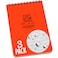 Rite in the Rain Weatherproof Top Spiral Notebook 4 x 6 Orange Cover Universal Pattern 3 Pack NoOR463