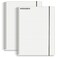 WRENBEN A5 Spiral Notebook 120gsm Graph Paper Notebook 160 Pages Per Hardcover Grid Notebooks 57 x 83 Inches 2 Pack