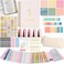 Flasoo 79 Pack Bible Study Supplies Journaling Kit for Women Prayer Journal Note Taking Annotation Kit Bible Tabs and Highlighters Set with Pencil Case and More Bible Study Tools