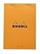 Rhodia Notepad No16 A5 Plain Blank Orange