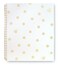 kate spade new york Large College Ruled Notebook 11 x 95 Spiral Notebook with 160 Pages Gold Dot with Script