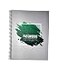 RE-FOCUS THE REFOCUS Password Book with Alphabetical Tabs 10x75 Spiral Bound Credentials keeper Saves All Internet Login Details Green