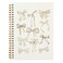 PLKMN Coquette Pink Bow Notebook Journal Preppy Notebook Pink Aesthetic Notebook Girly Notebook Cute Pink Notebook Pink Office Supplies Spiral Notebook 55x83 Beige