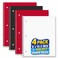 1InTheOffice Graph Paper Notebook Spiral Paper Notebook Quad Ruled 8 x 105 5 Squares Per Inch 70 SheetsPack 4 Pack